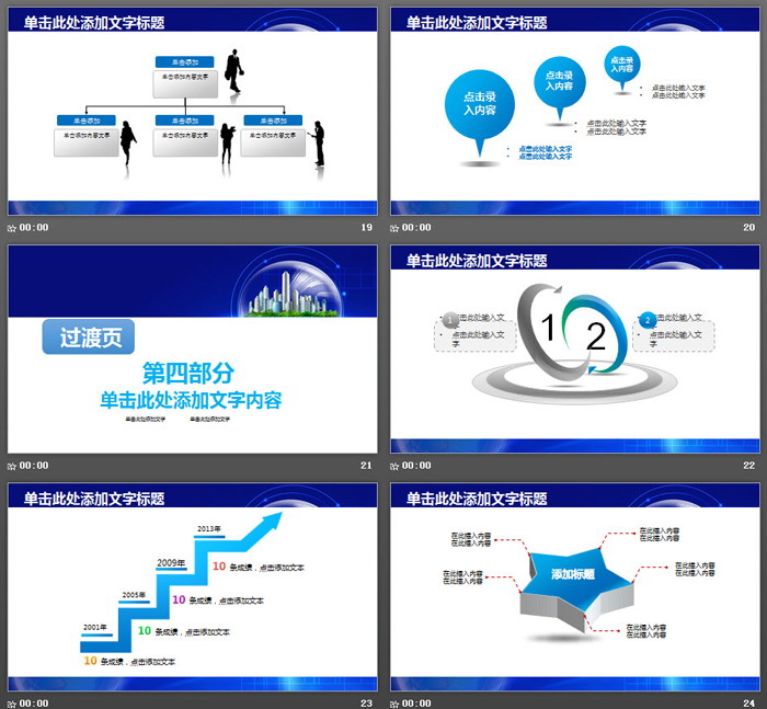 机械仪表行业工作汇报PPT模板
