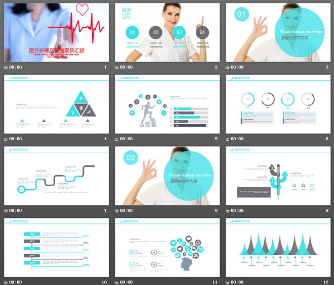 心血管疾病预防及治疗PPT模板