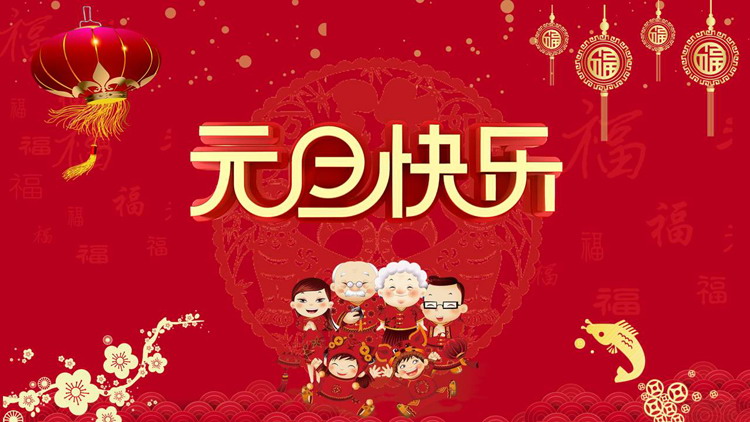 精美元旦晚会活动策划方案PPT模板