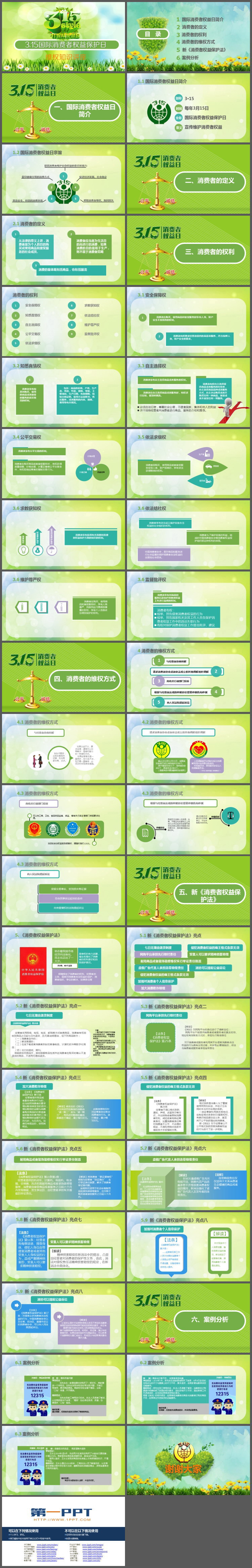 3.15国际消费者权益保护日维权知识讲座PPT