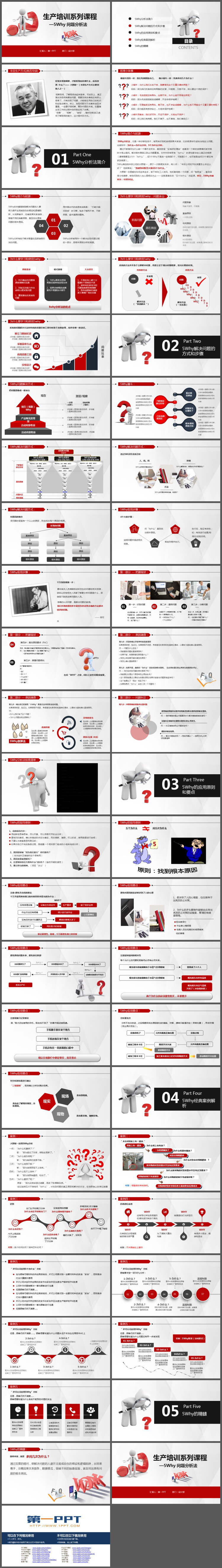 5Why问题分析法培训PPT下载