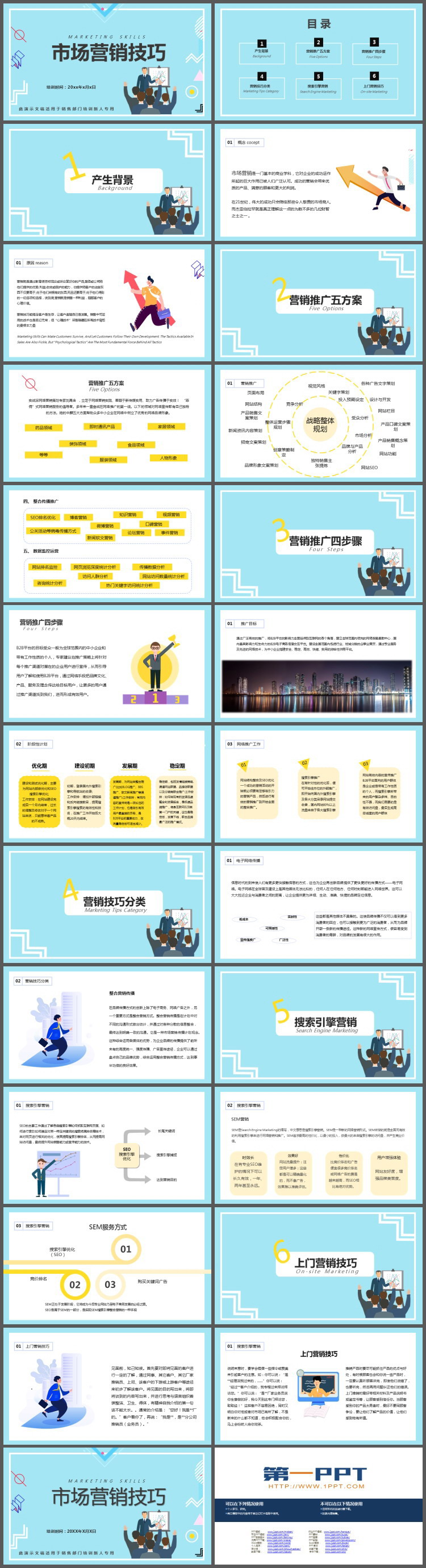 市场营销技巧培训PPT下载