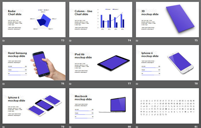 欧美黑白音乐主题PPT模板