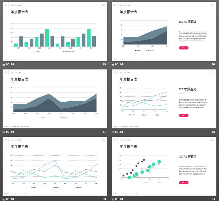 欧美高端商务演示PPT模板