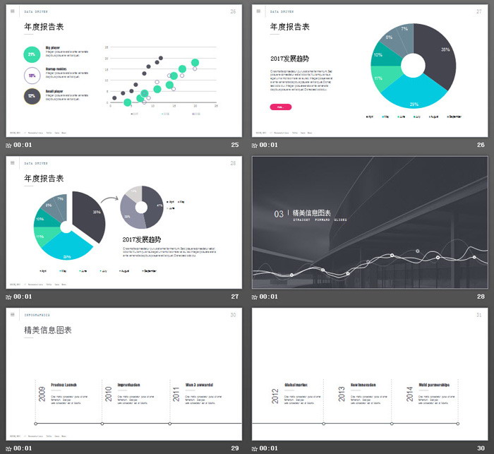 欧美高端商务演示PPT模板