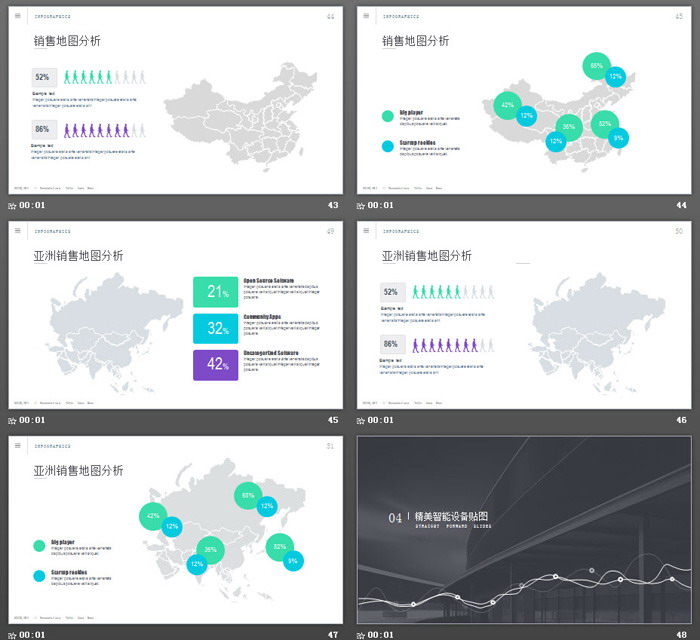欧美高端商务演示PPT模板