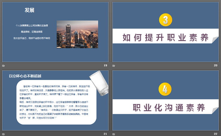 企业职业化素养提升培训PPT