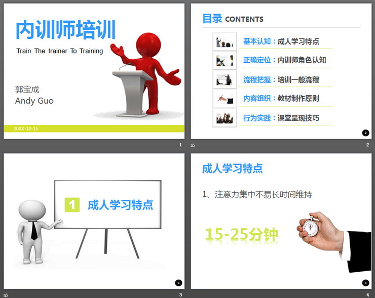 企业内训师培训PPT