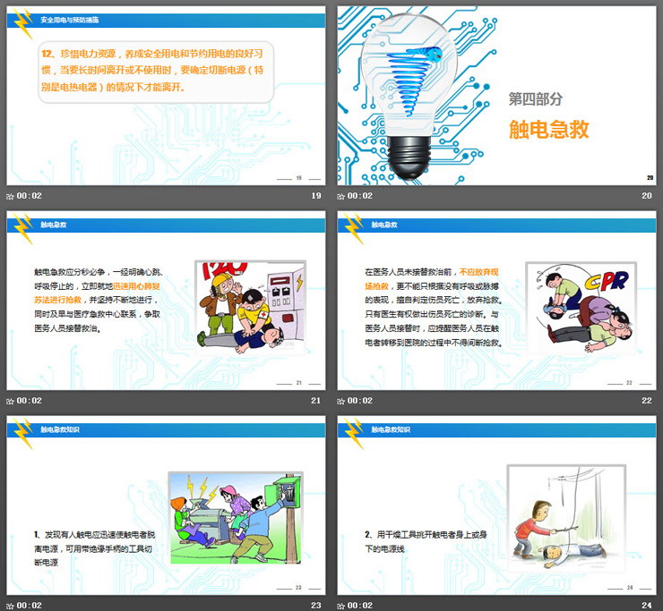 企业安全用电培训PPT课件下载