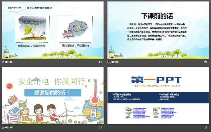 安全用电你我同行PPT下载