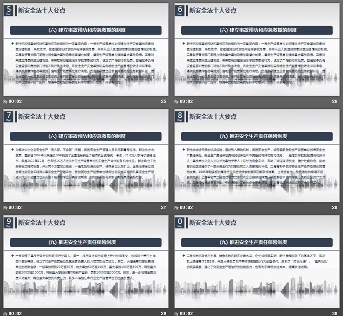 安全生产月全面落实安全生产PPT模板