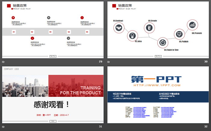 公司产品介绍产品宣传PPT模板