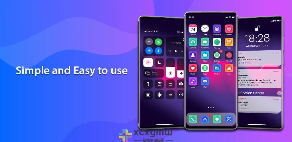 图片[1]-Launcher xPhone v9.1.4 | iPhone桌面、高级汉化版[安卓版]-新畅享源码屋
