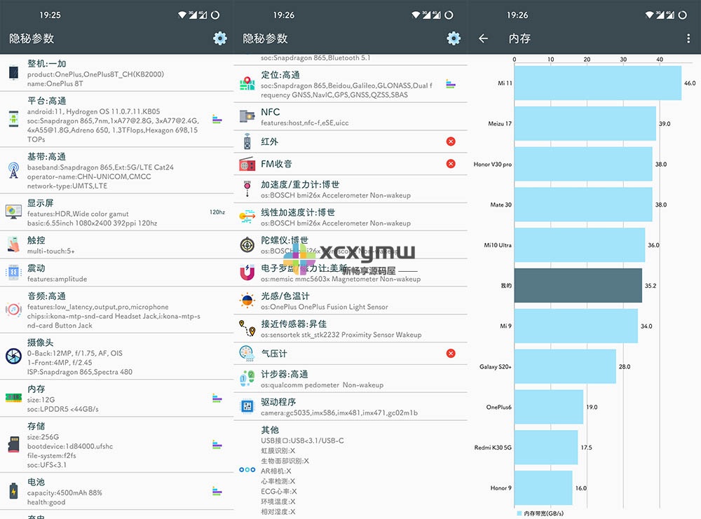 图片[1]-隐秘参数 v2.8.6 | 查看手机硬件/组件信息[安卓版]-新畅享源码屋
