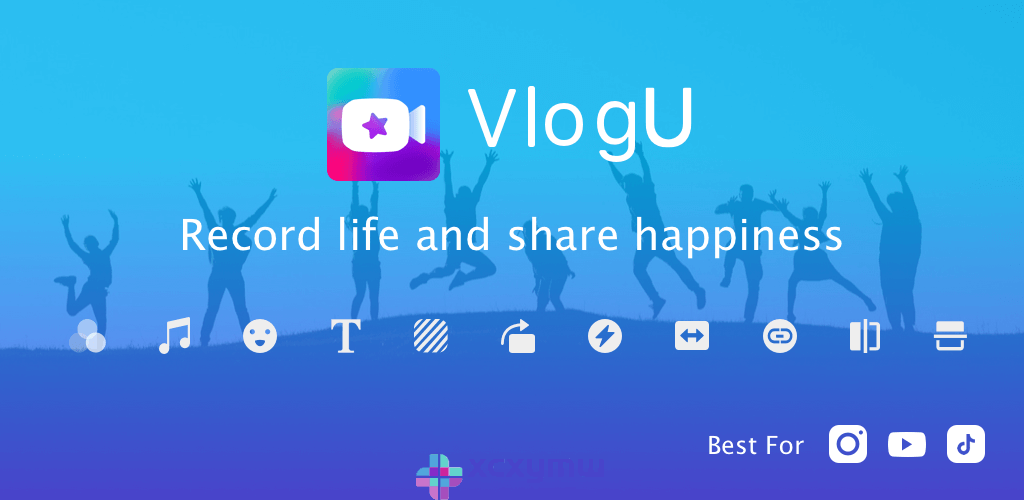 图片[1]-VlogU v6.7.3 | Vlog视频剪辑器、解锁高级版[安卓版]-新畅享源码屋