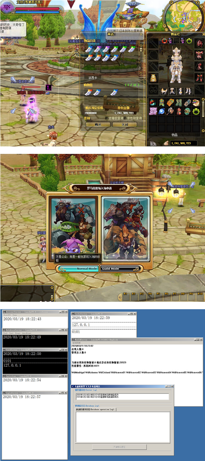 [亲测可玩] 飞飞OL-v19一键虚拟机服务端 LANSKY3.0系列+视频教程,100%进游戏-资源站