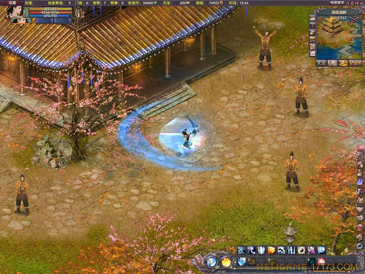 网游月影传说单机版网络游戏 完整全地图单人副本 GM刷元宝装备时装宠物-资源站