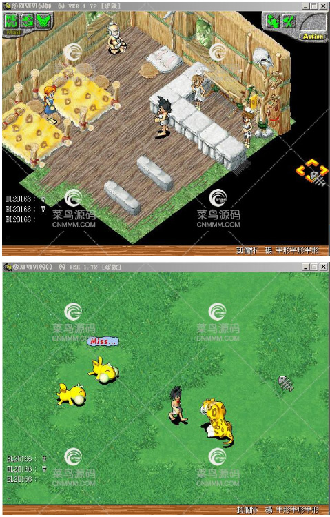 网络游戏古董级【石器时代华义CSA1.0】Win一键端+客户端+双挂+详细教程-资源站