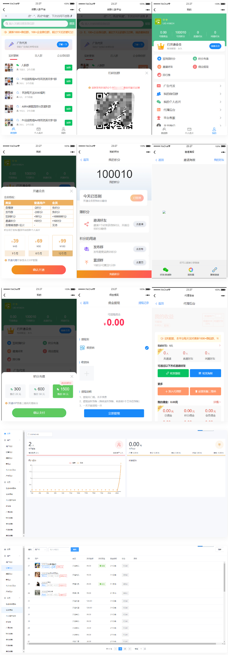 人脉社群系统源码 人脉推广裂变源码群发布源码-资源站