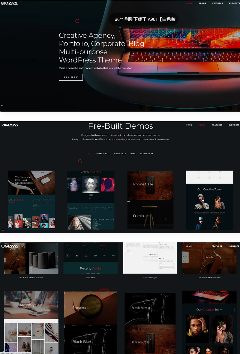 WordPress主题 Mancink垂钓渔具爱好者英文网站-资源站