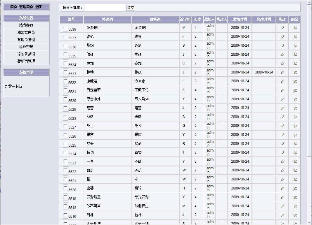 PHP在线SEO文章伪原创同义词交换工具源码-资源站