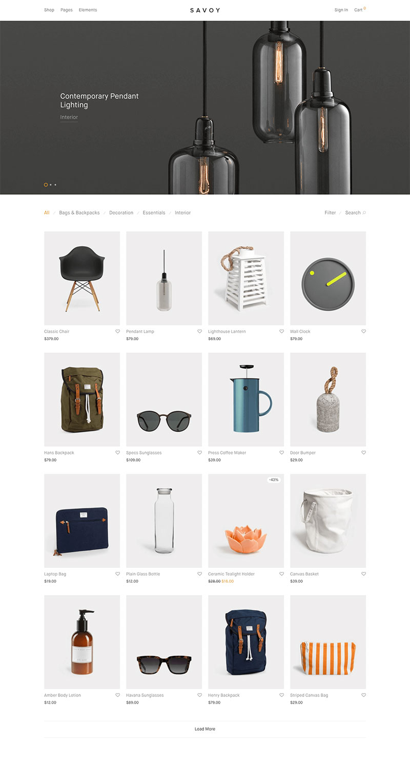 WordPress主题汉化版 Savoy V2.3.3极简电商外贸商城主题-资源站