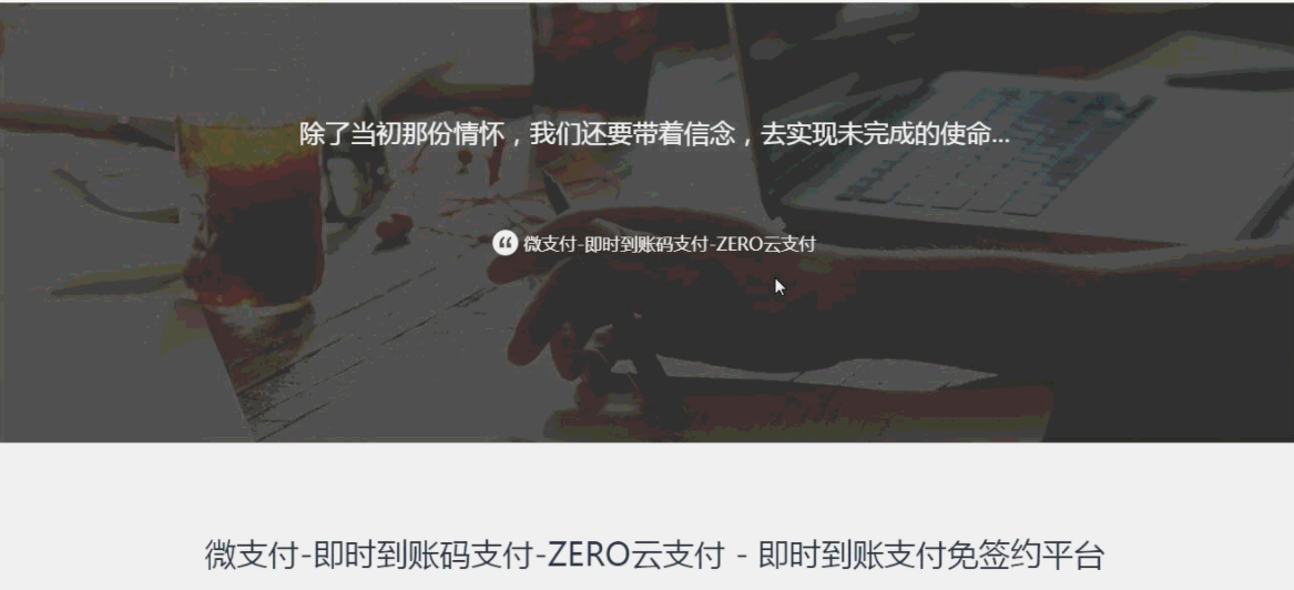 微支付 即时到账源码-资源站