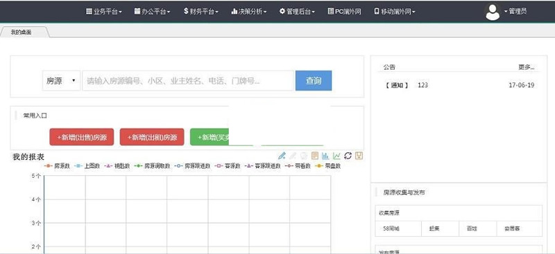 开单大师(专业的房产ERP管理系统) v3.5.5 学习版-资源站