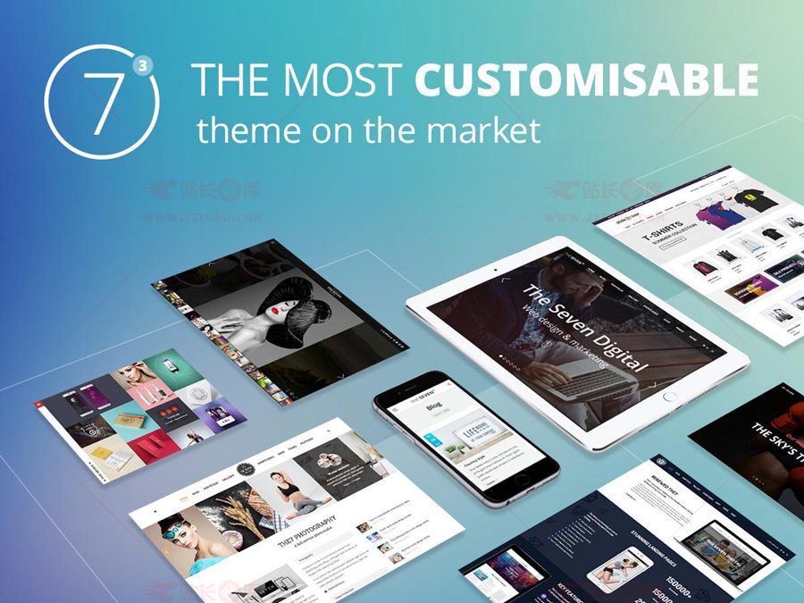 wordpress主题The7_v.9.5.2.2可视化建站最新汉化版带秘钥-资源站 wordpress主题The7_v.9.5.2.2可视化建站最新汉化版带秘钥-资源站