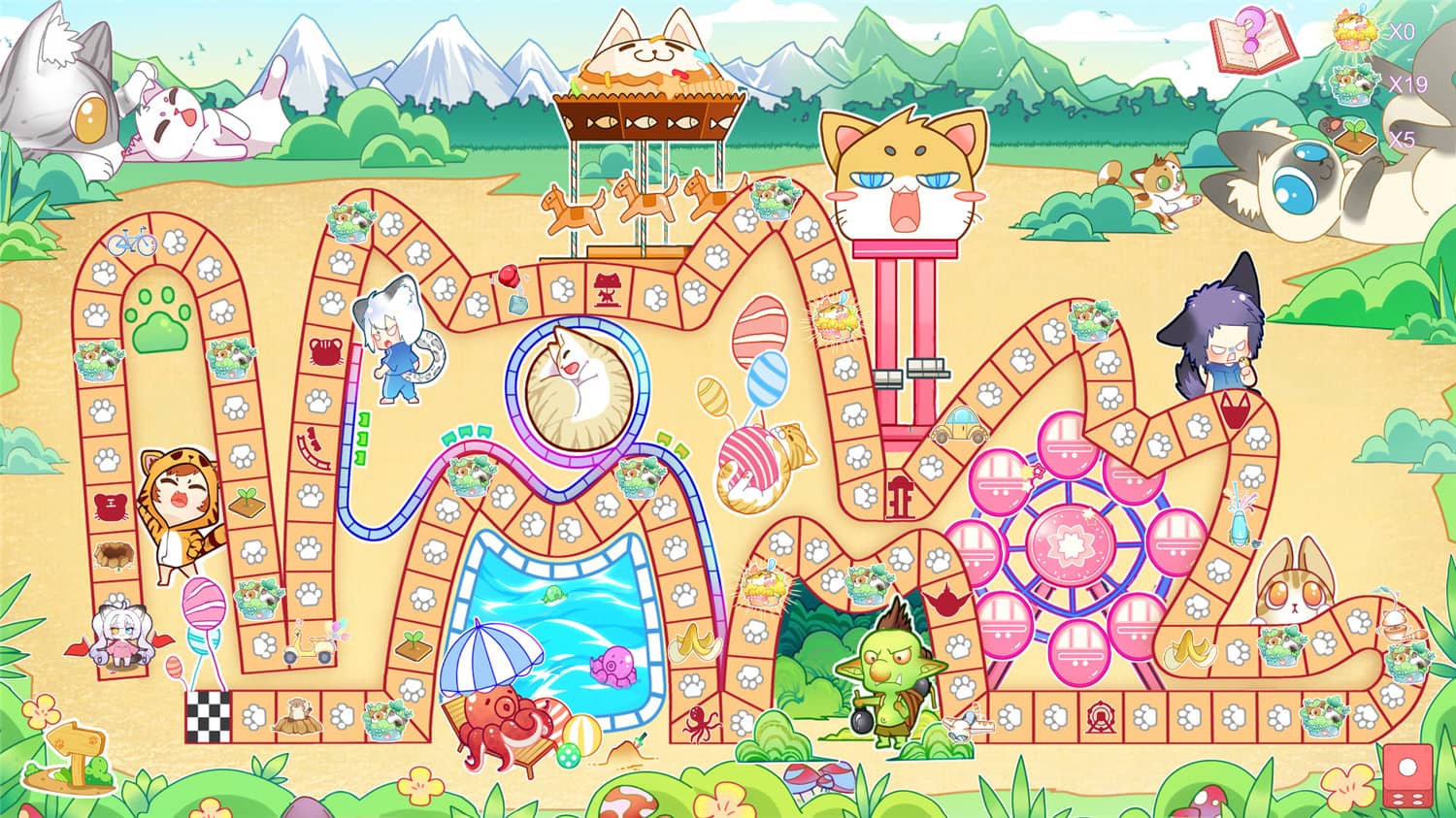 泡芙小镇/Puff Town-资源站