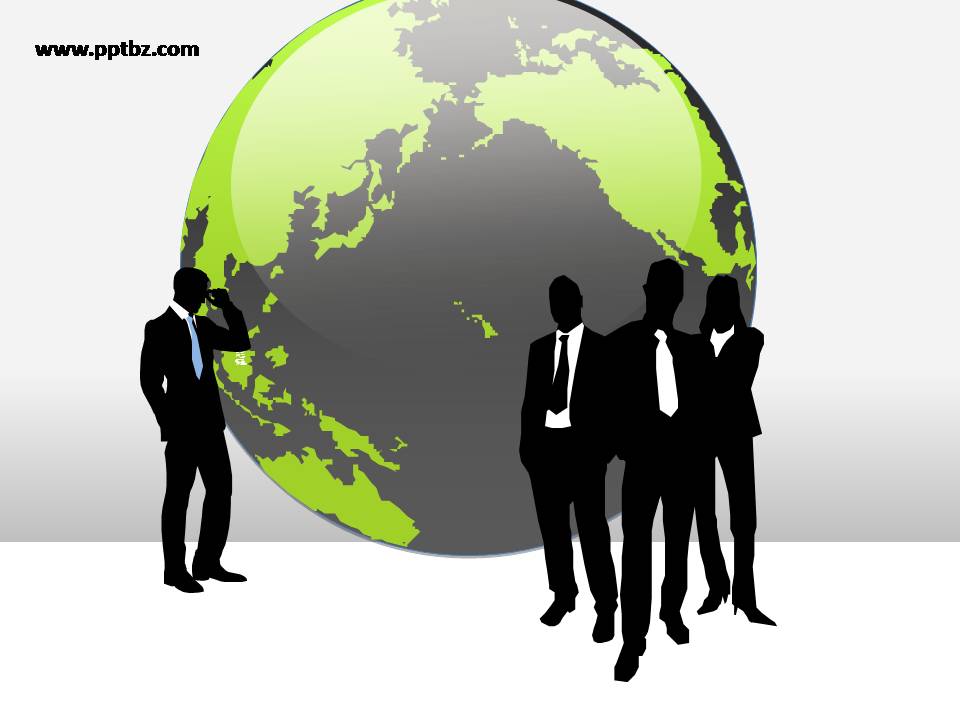 市场流程PPT图表