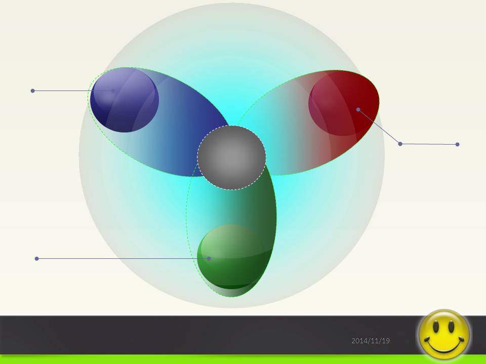 立体图表PPT模板