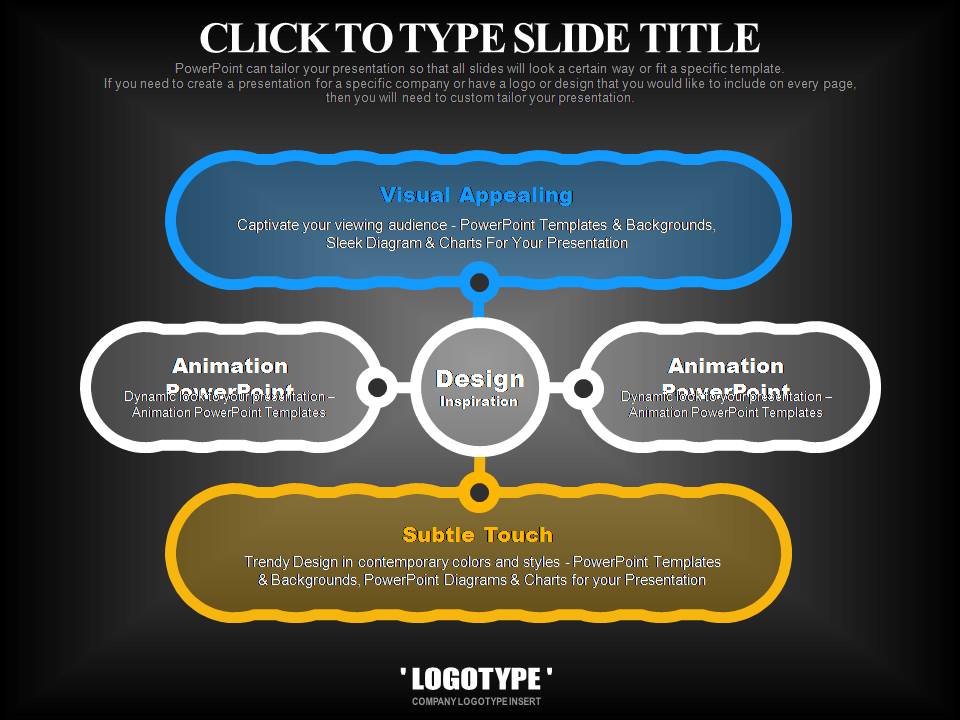 韩国专业20个PPT图表荧光线条