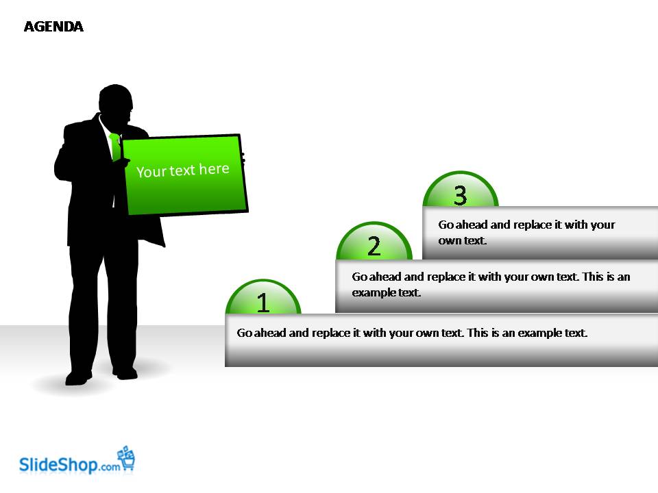 欧美风格水晶立体PPT图表