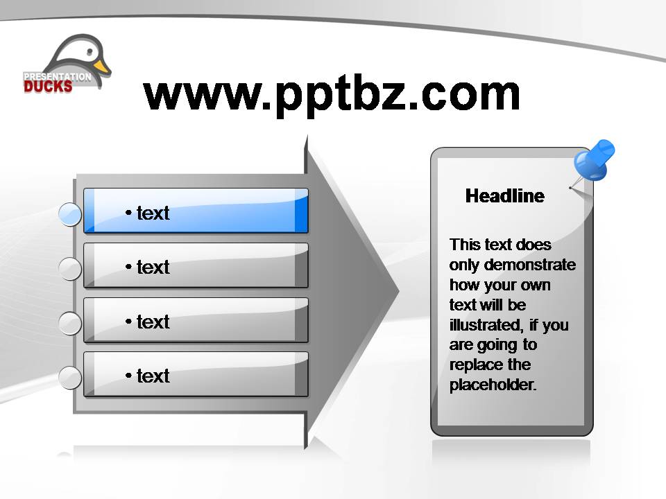 精致的欧洲风格PPT图表