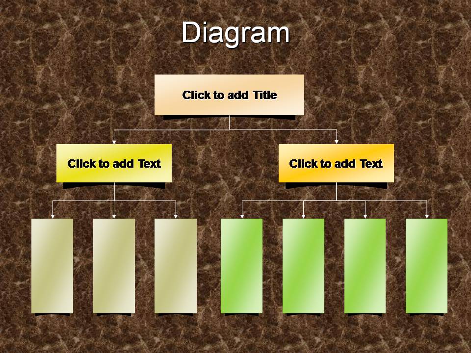 组织结构框架PPT图表