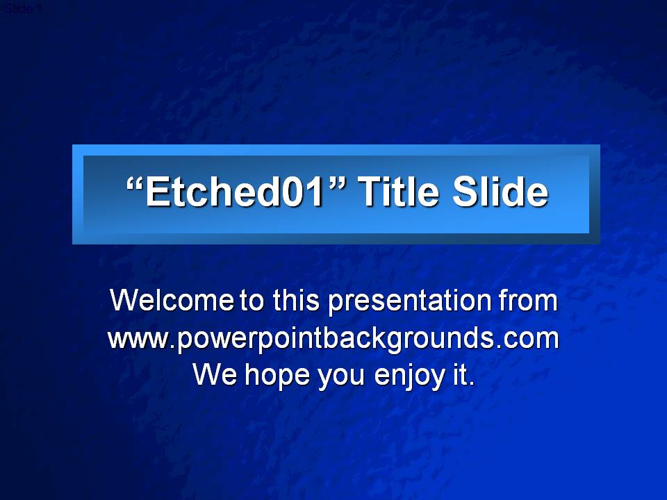 蓝色经典商务PPT报表