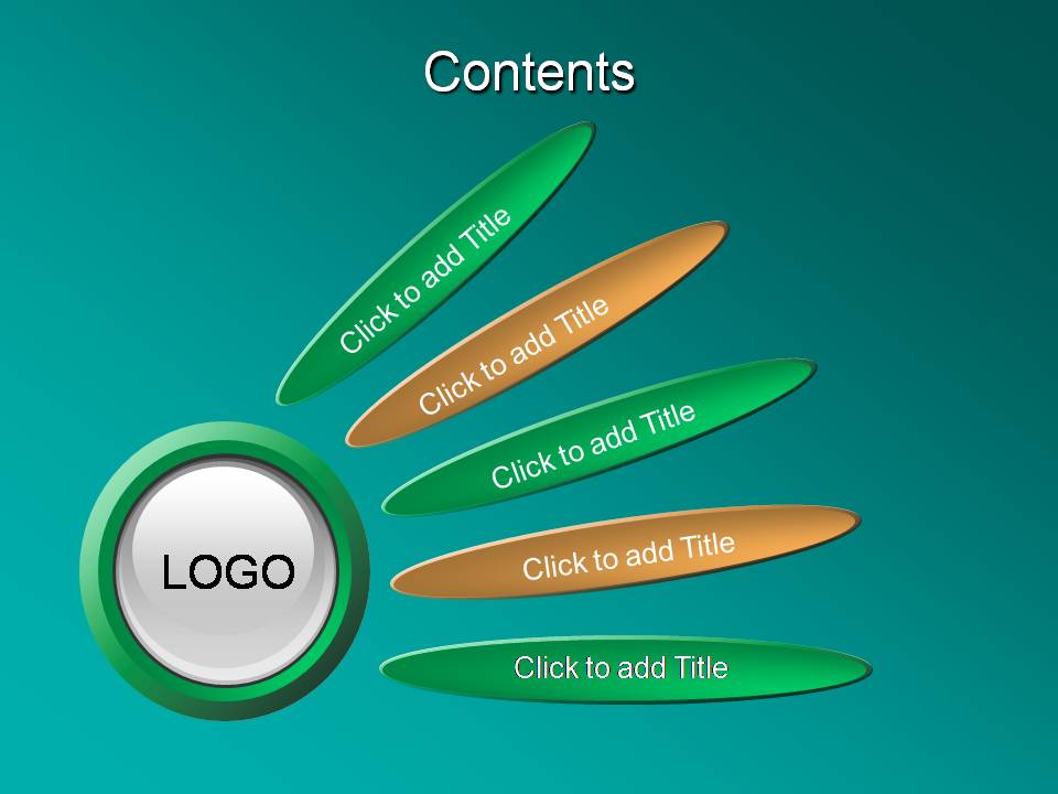 羽毛球风格标题框PPT图表