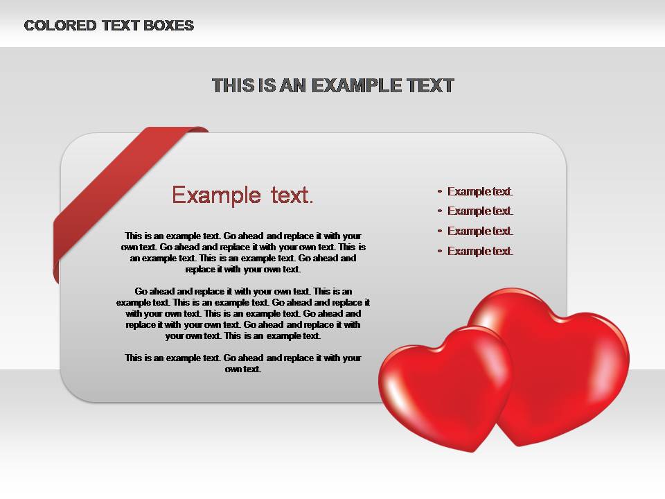 漂亮彩色文本框图表表格PPT模版