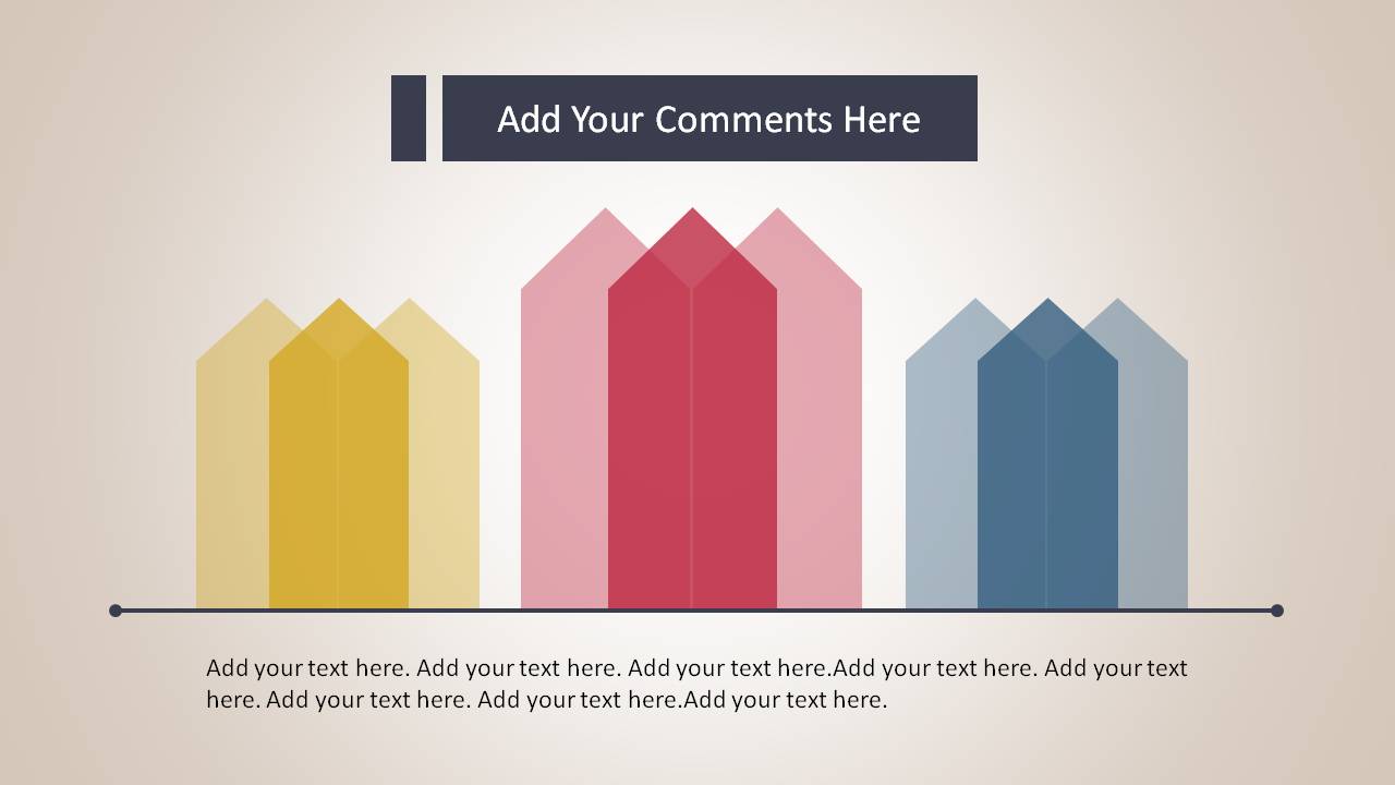 精美扁平化彩色PPT图表模版