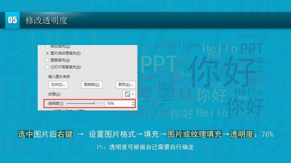 ppt文字云背景图片设计教程