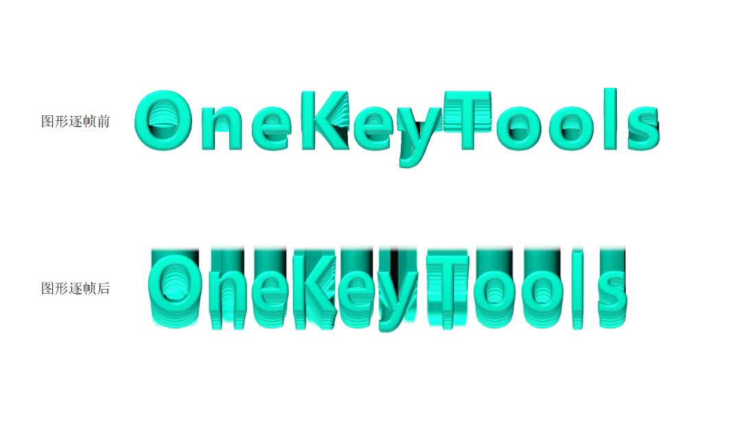 立体文字三维旋转拖影动画效果ppt教程