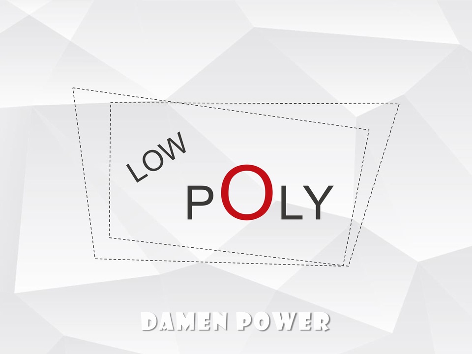 三分钟打造LOW POLY背景效果ppt教程