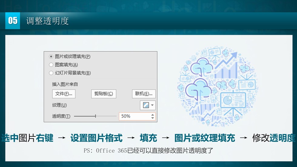 ppt图标云设计教程