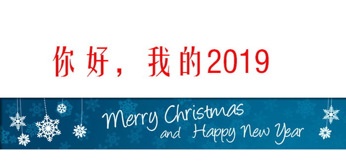 《你好，我的2019》PPT