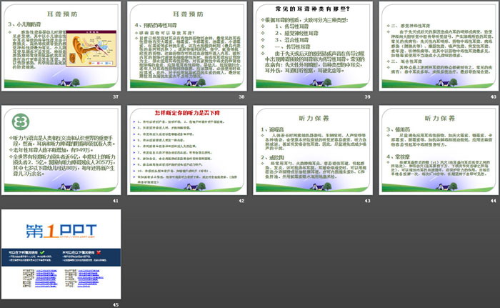 《爱耳护耳 健康听力》PPT