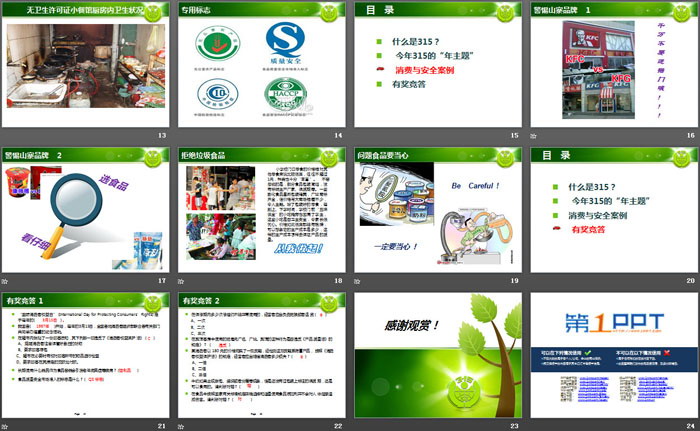 《关注消费与安全》PPT