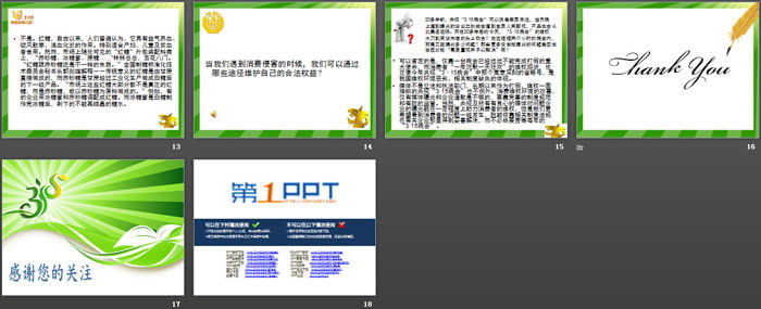 《消费在阳光下》PPT