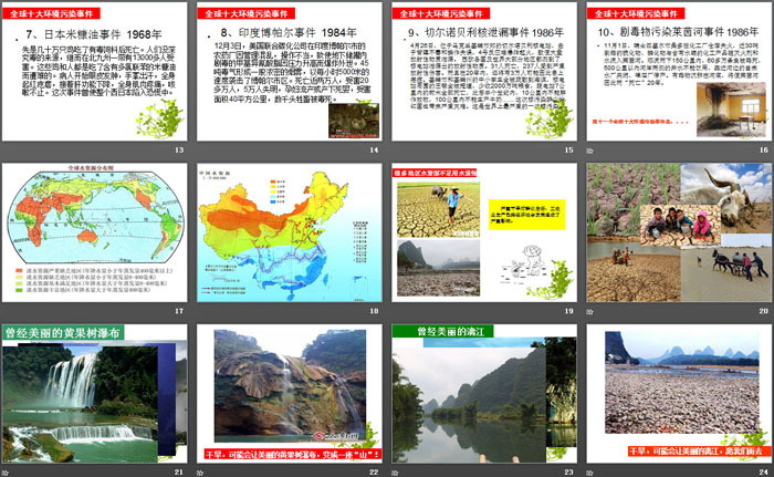 《节约用水 保护环境》PPT