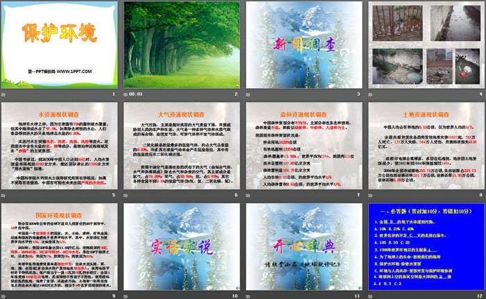 《保护环境》PPT
